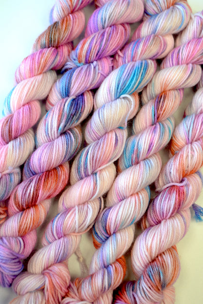 20g Sock Pink Petals Mini Skein