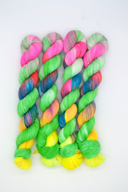 50g Sock Tutti Frutti Hand-dyed Yarn
