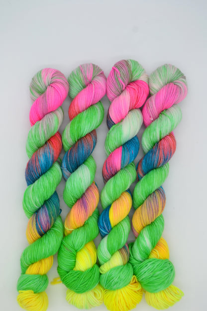 50g Sock Tutti Frutti Hand-dyed Yarn