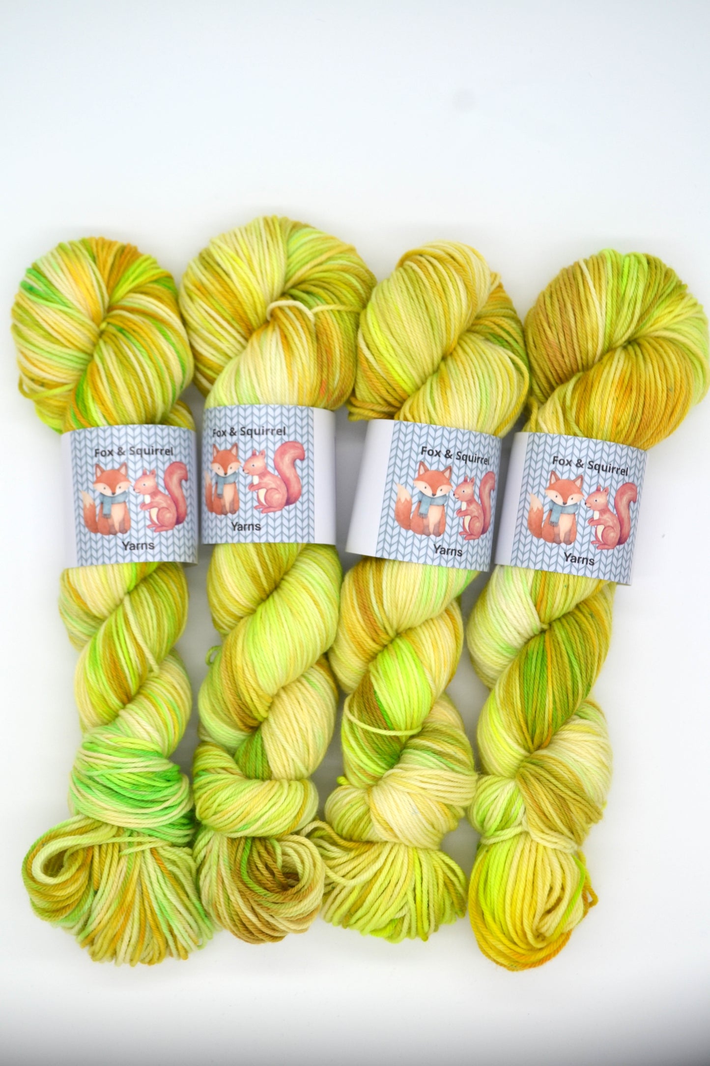 100g DK Lime Tart Hand-dyed Yarn