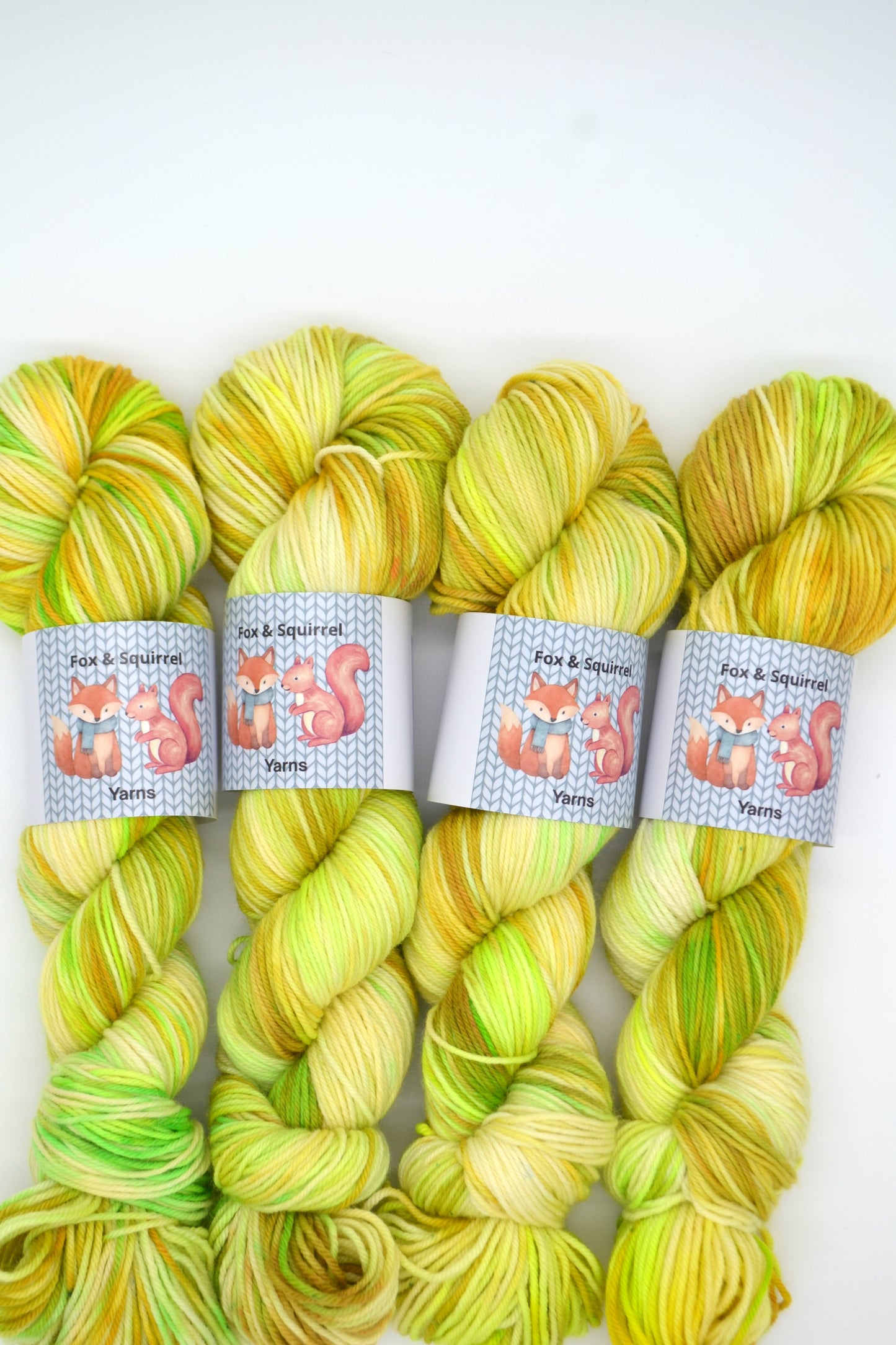 100g DK Lime Tart Hand-dyed Yarn
