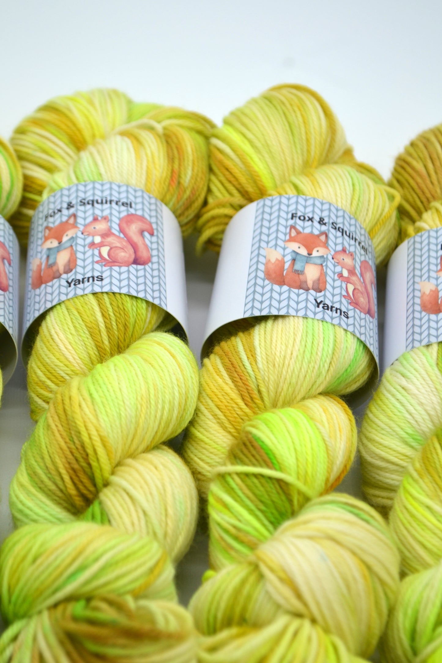100g DK Lime Tart Hand-dyed Yarn