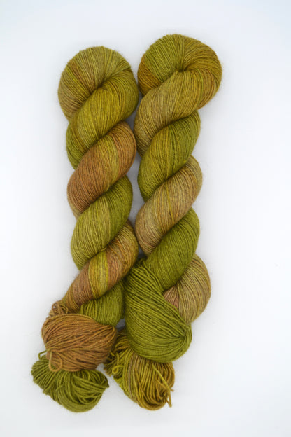100g Yak Sock Olive Grove Hand-dyed Yarn