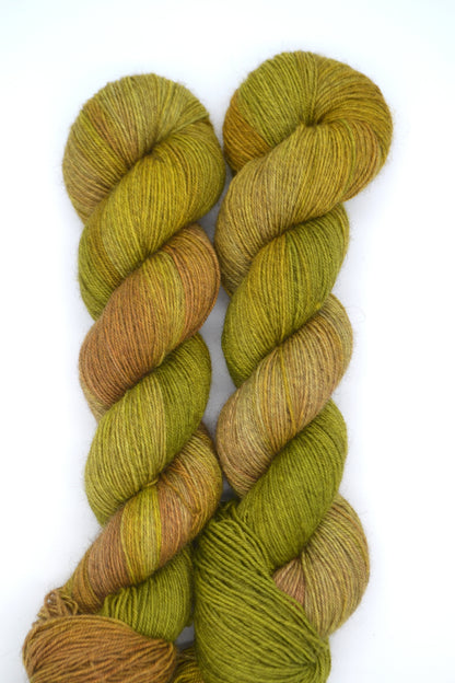 100g Yak Sock Olive Grove Hand-dyed Yarn