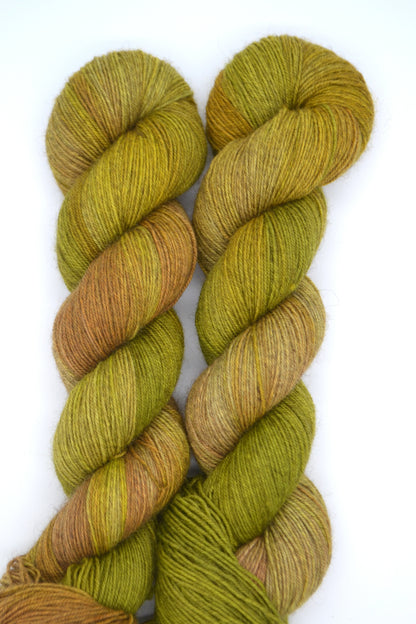 100g Yak Sock Olive Grove Hand-dyed Yarn