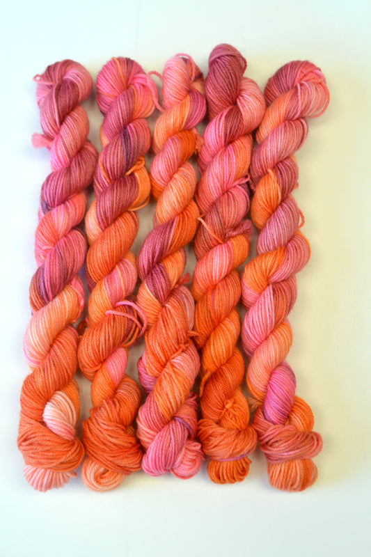 20g Sock Fizzy Cherries Mini Skein