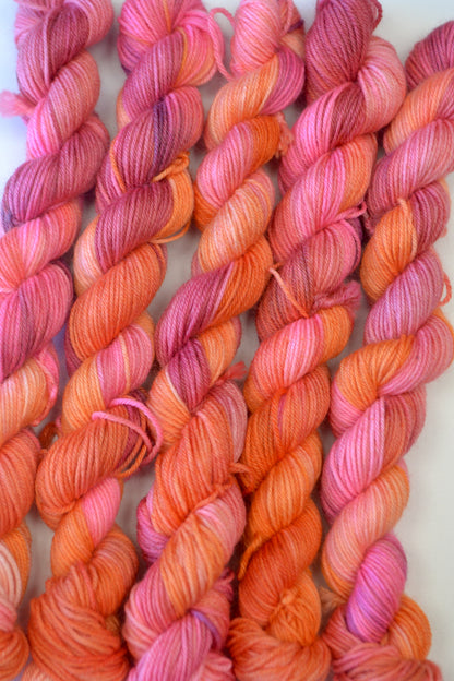 20g Sock Fizzy Cherries Mini Skein