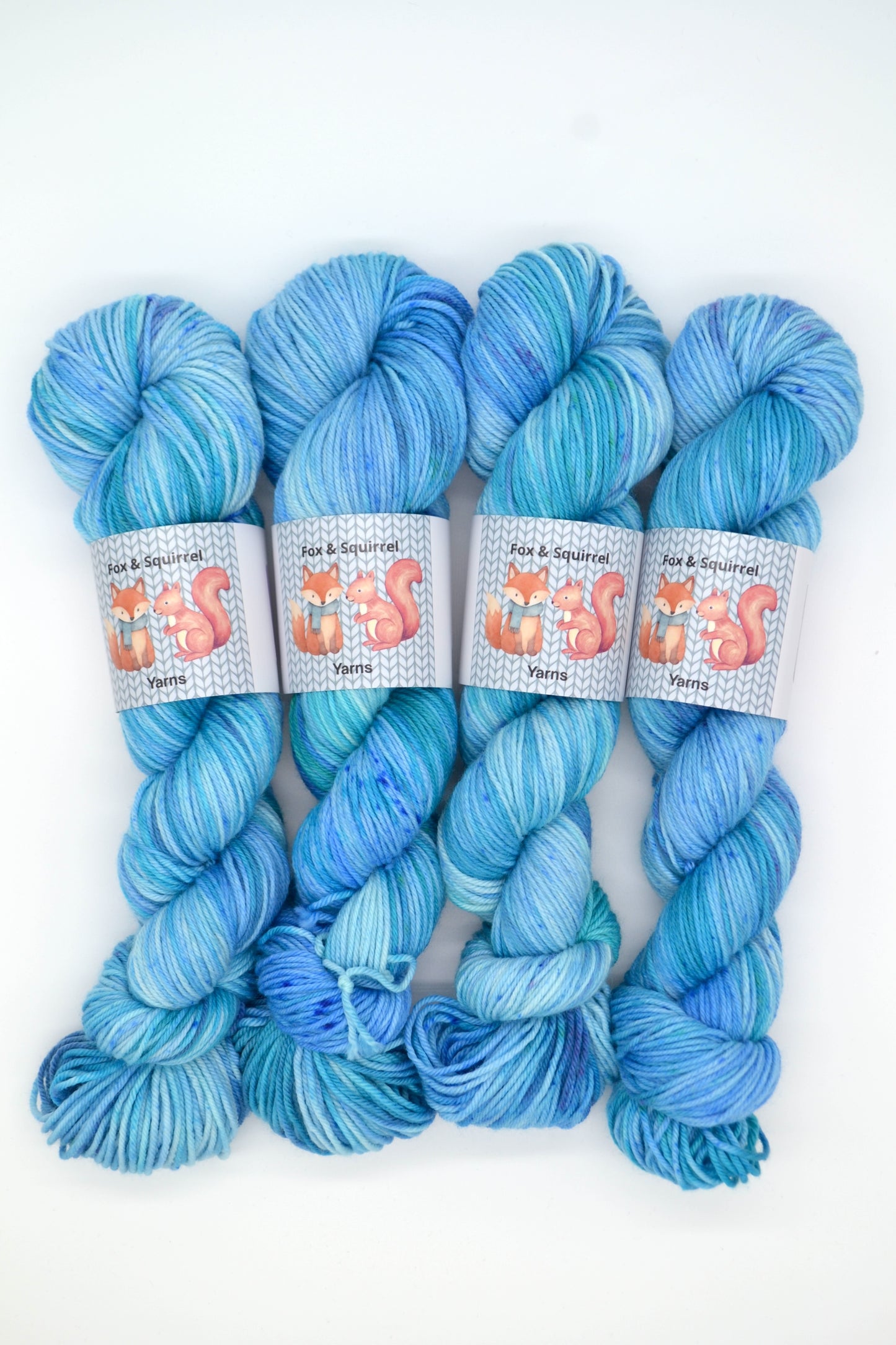 100g DK Rippling Waves Hand-dyed Yarn