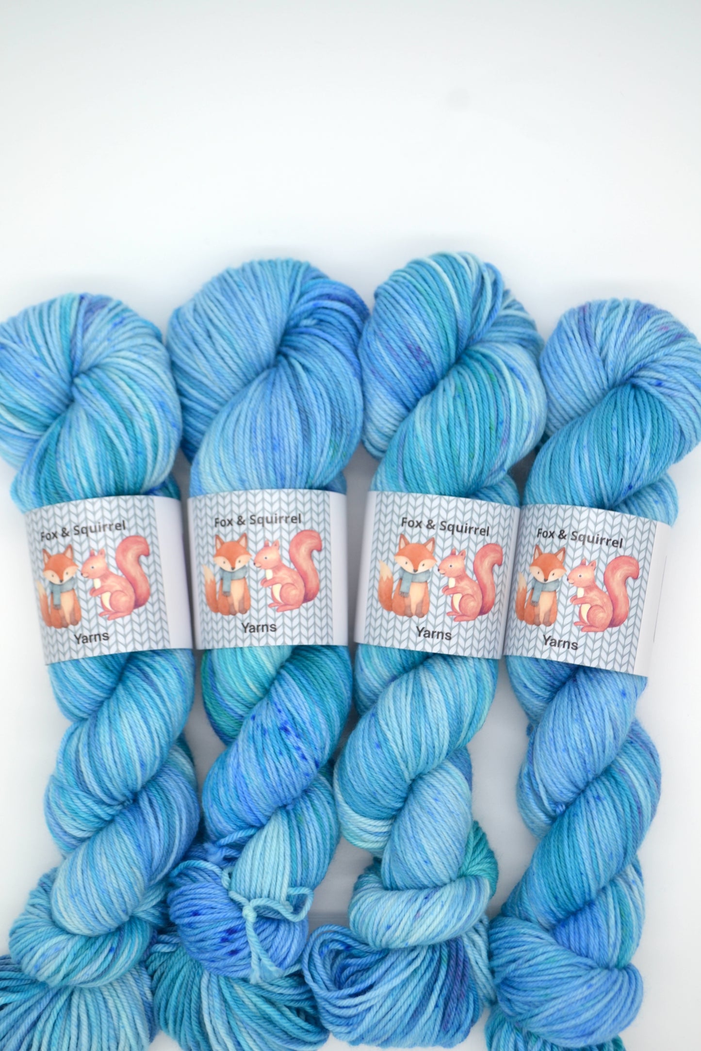 100g DK Rippling Waves Hand-dyed Yarn