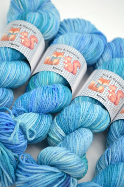 100g DK Rippling Waves Hand-dyed Yarn