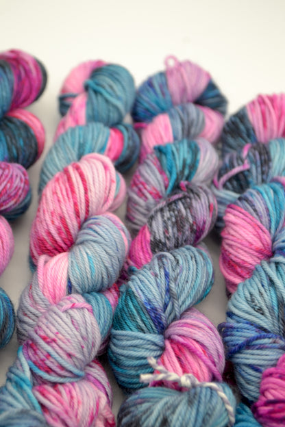 50g DK Dawn & Dusk Hand-dyed Yarn