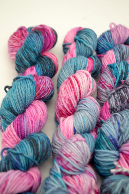 50g DK Dawn & Dusk Hand-dyed Yarn