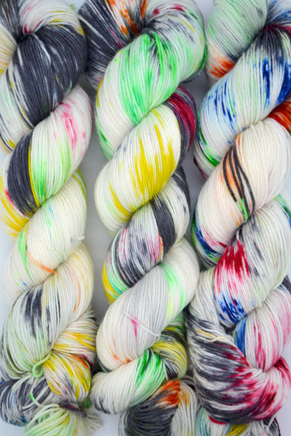 100g Sock Fairy Lights Hand-dyed Yarn