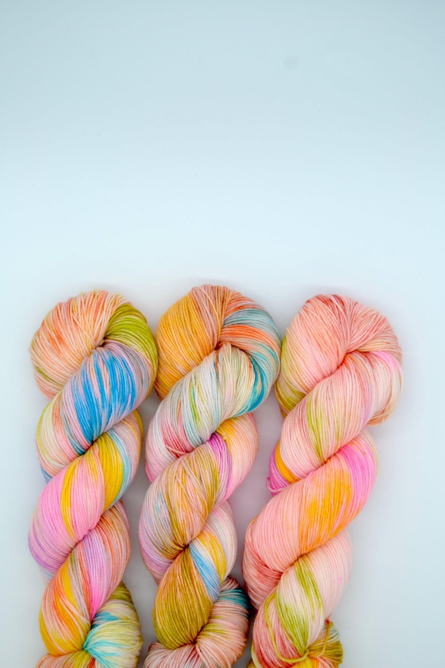 100g Sock Sweet Clouds Hand-dyed Yarn