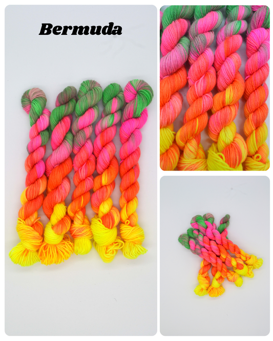 20g Sock Bermuda Mini Skein