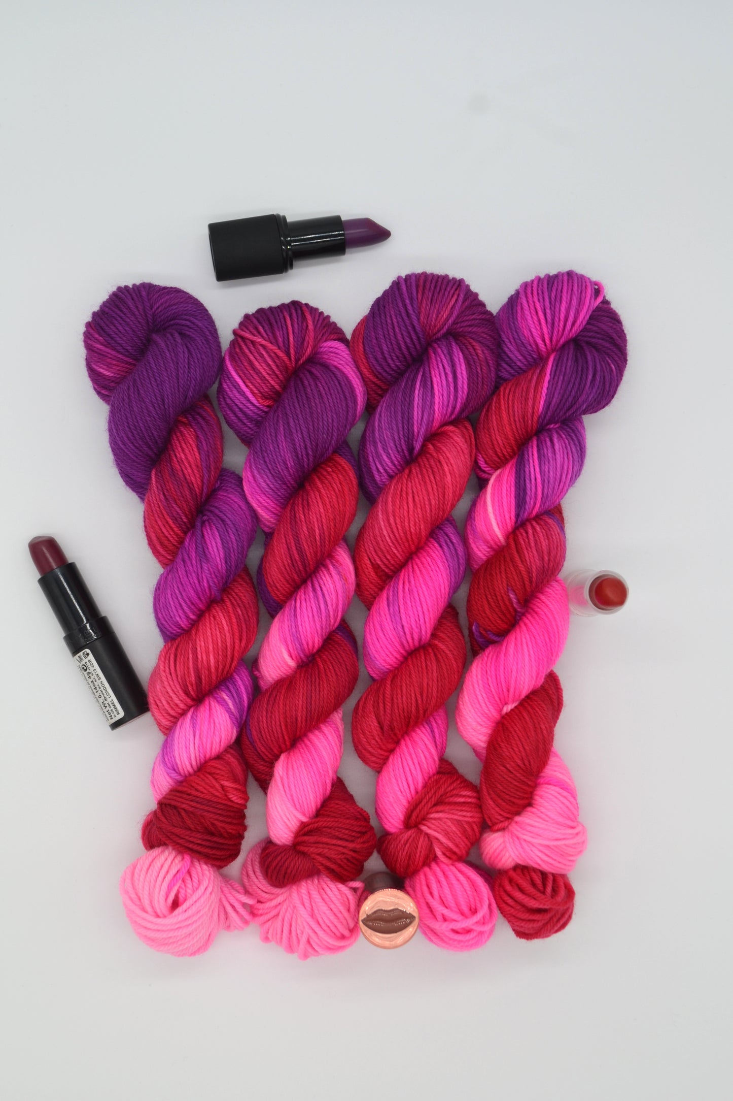 50g DK Hot Lips Hand-dyed Yarn