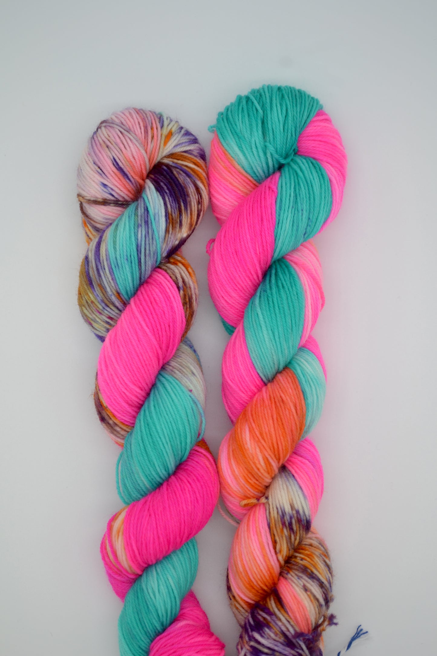 50g Sock Bubble Pop! Hand-dyed Yarn