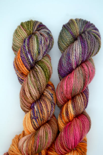100g Chunky Warm Hug Hand-dyed Yarn