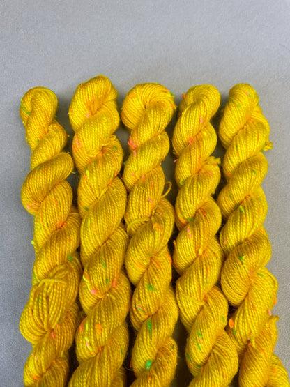 20g 4ply Neon Neps Sunshine Mini Skein