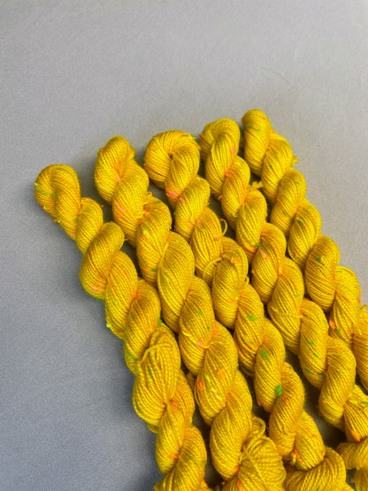20g 4ply Neon Neps Sunshine Mini Skein