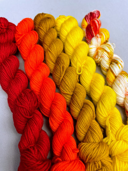 Fire Sprinkles Mini Skein Set