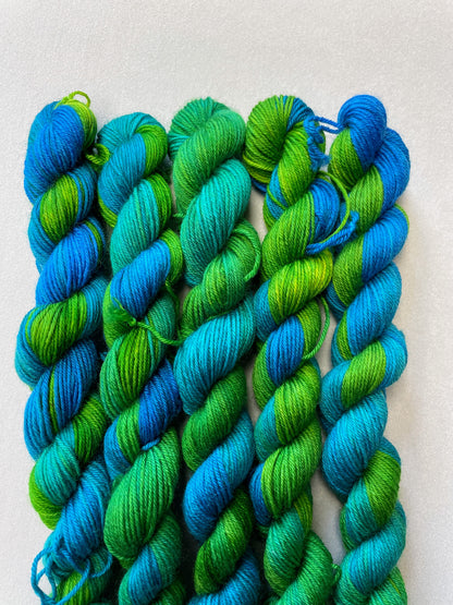 20g Sock Emerald Falls Mini Skein