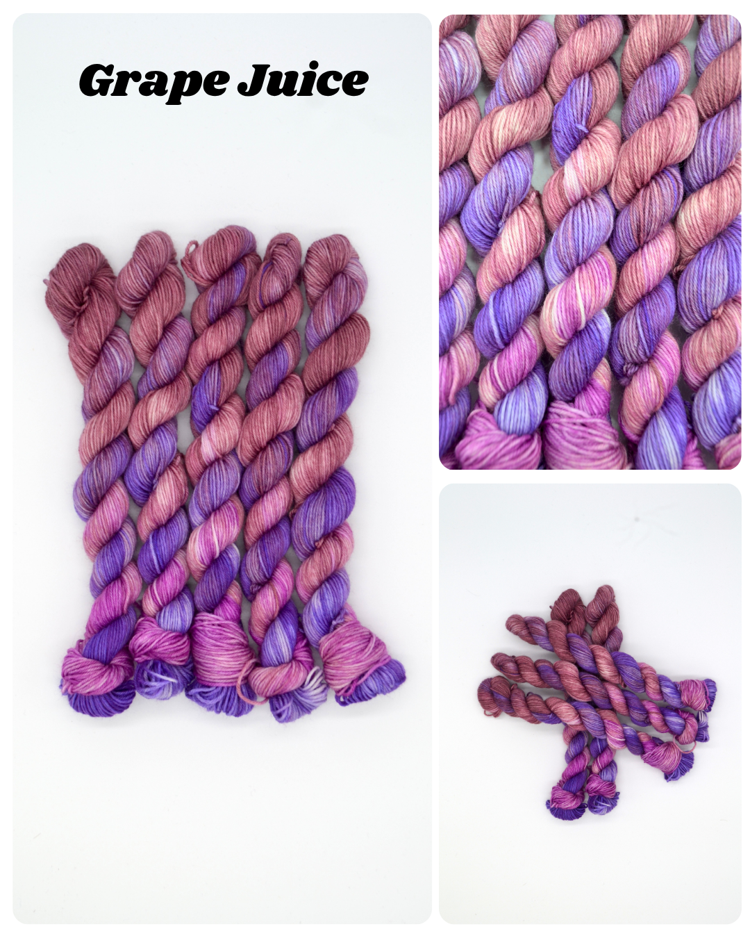 20g Sock Grape Juice Mini Skein