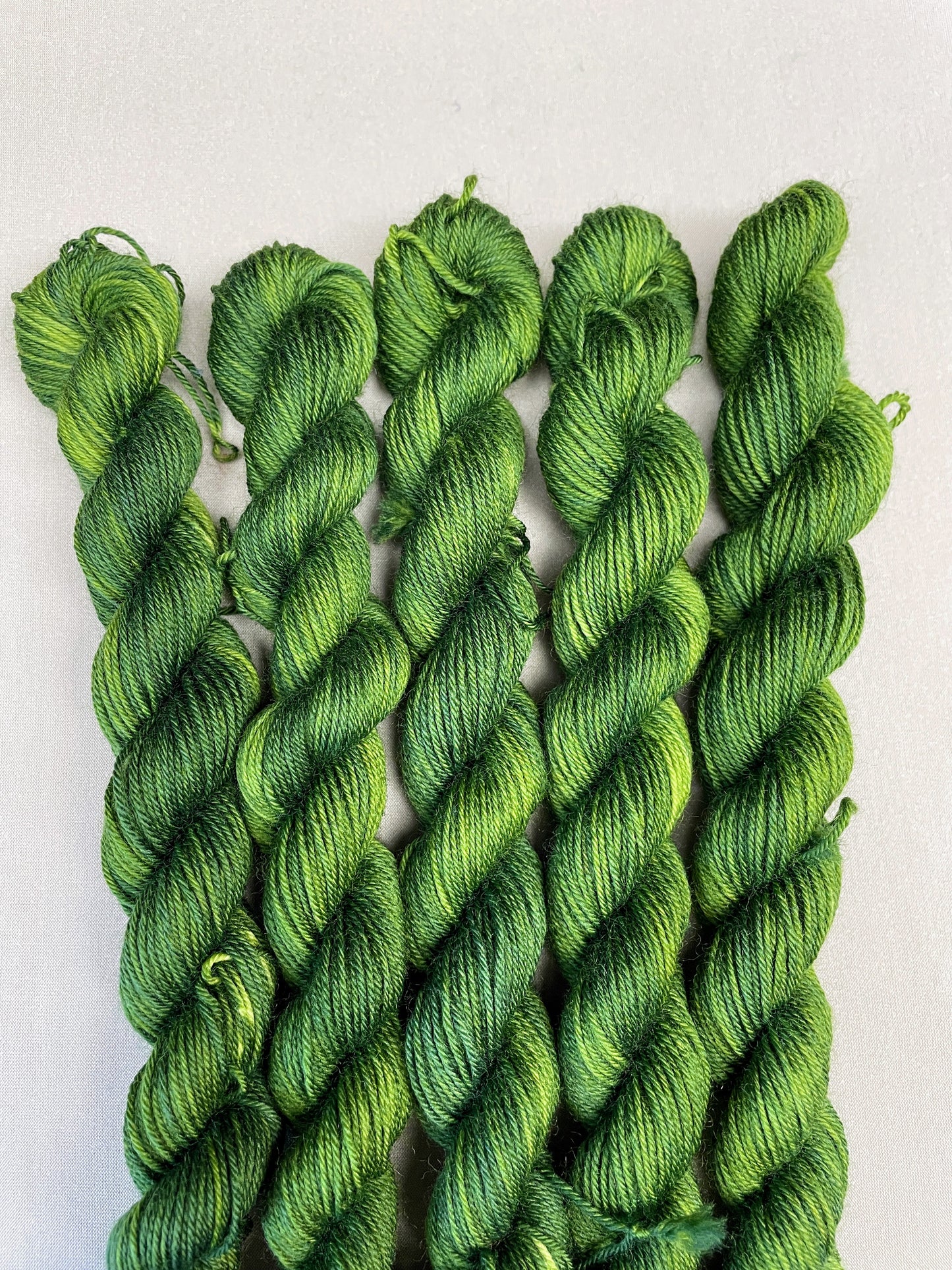 20g Sock Moss Green Mini Skein