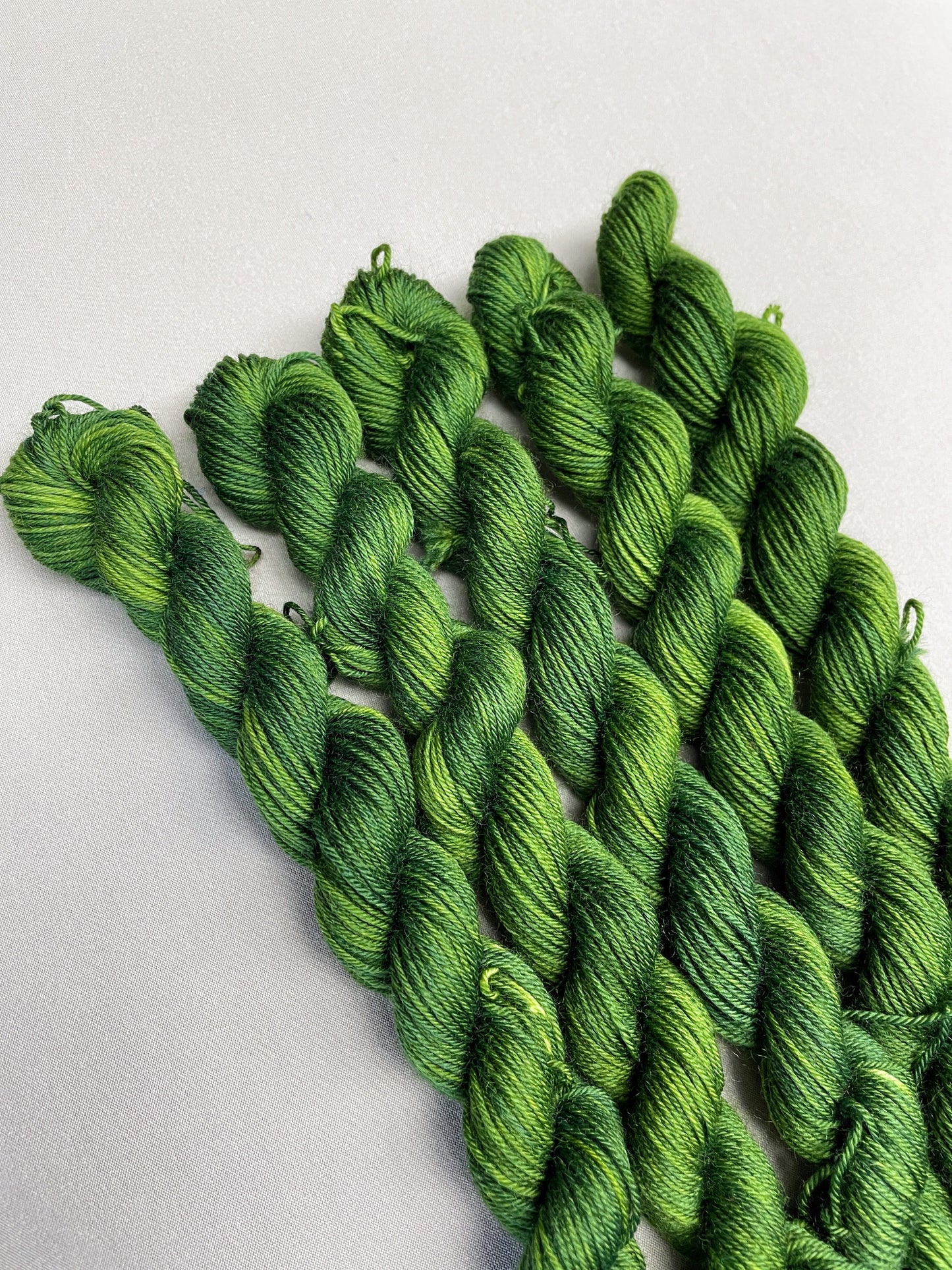 20g Sock Moss Green Mini Skein