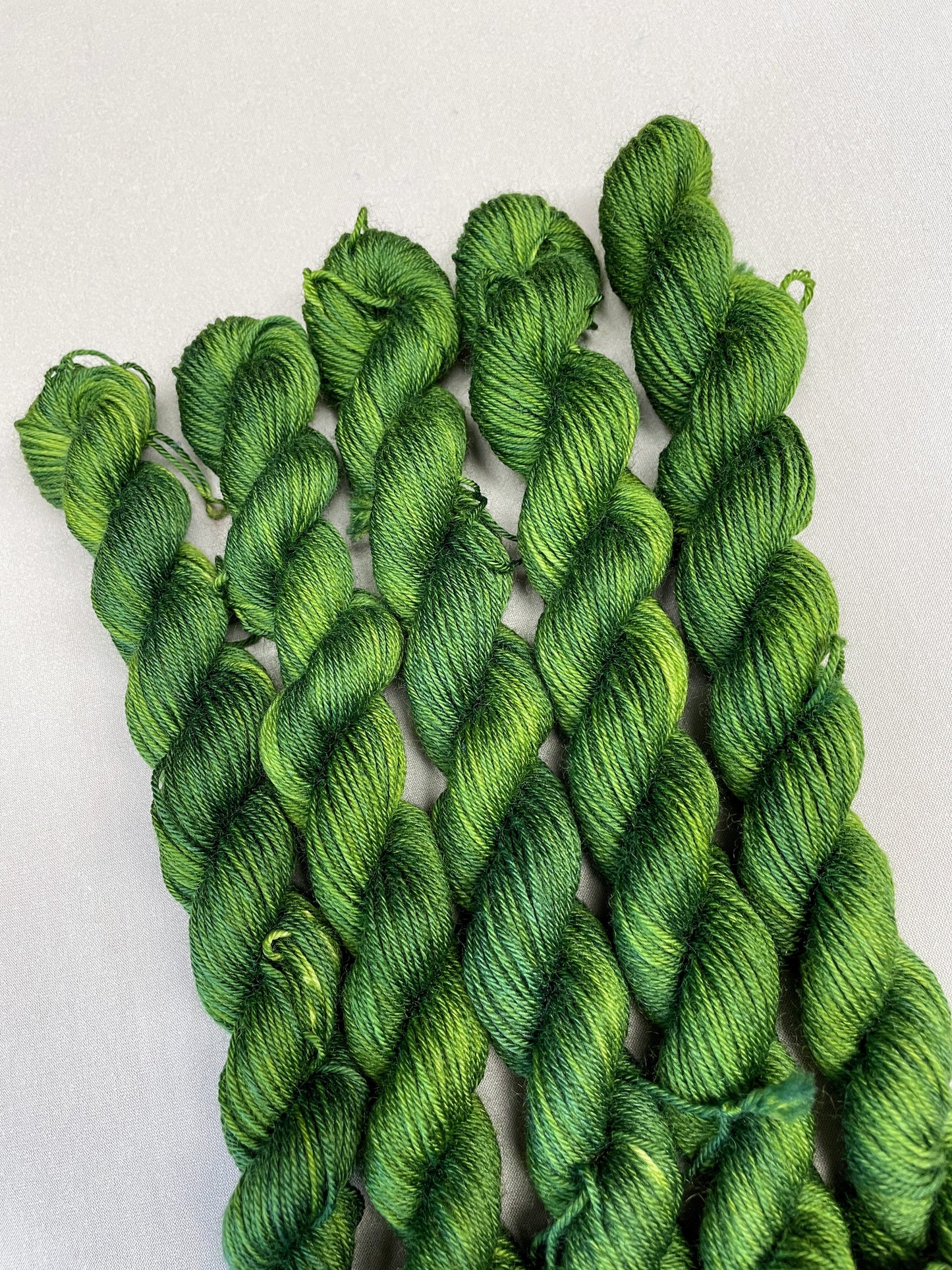 20g Sock Moss Green Mini Skein