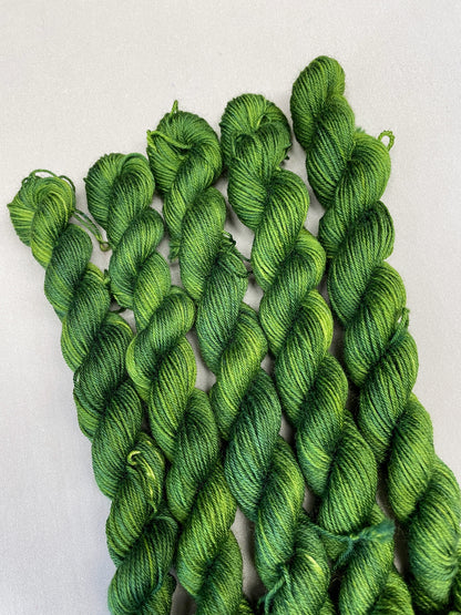 20g Sock Moss Green Mini Skein