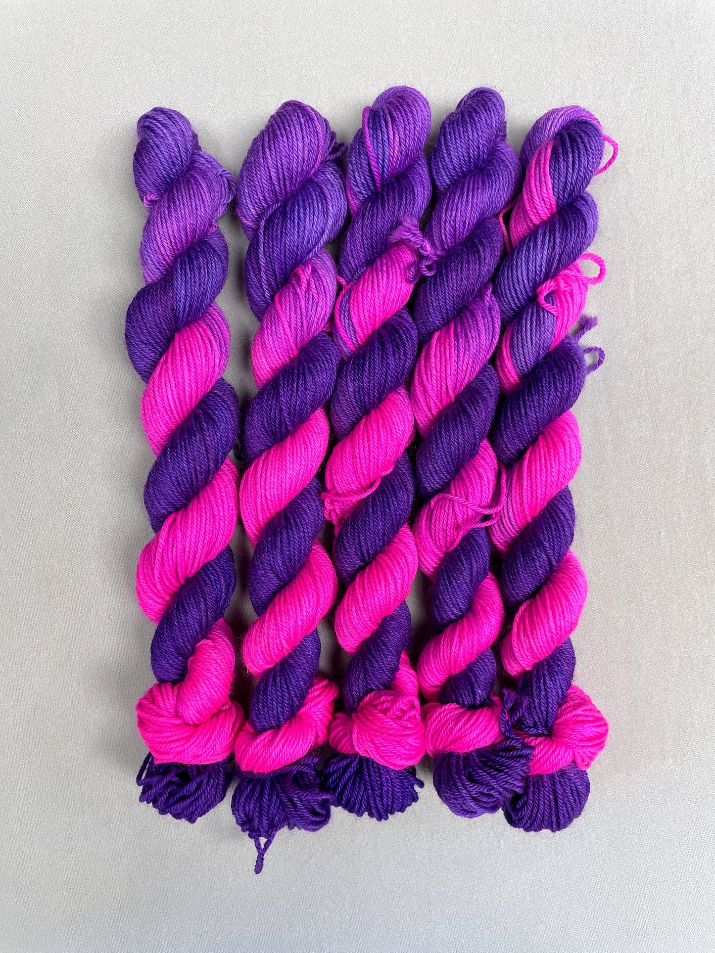 20g Sock Purple Fizz Mini Skein