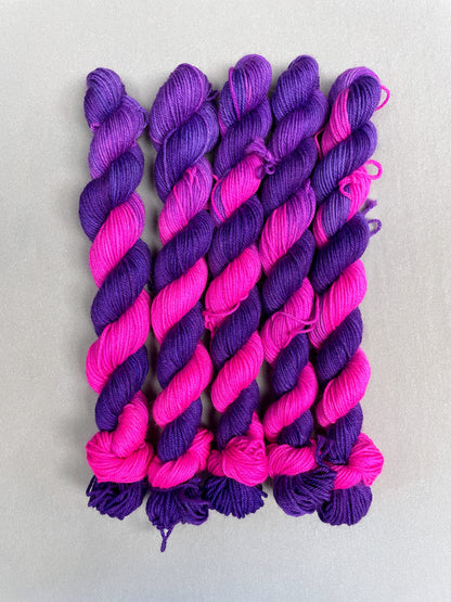 20g Sock Purple Fizz Mini Skein