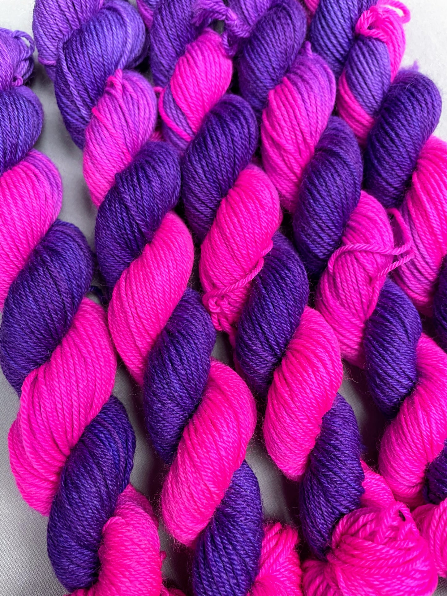 20g Sock Purple Fizz Mini Skein