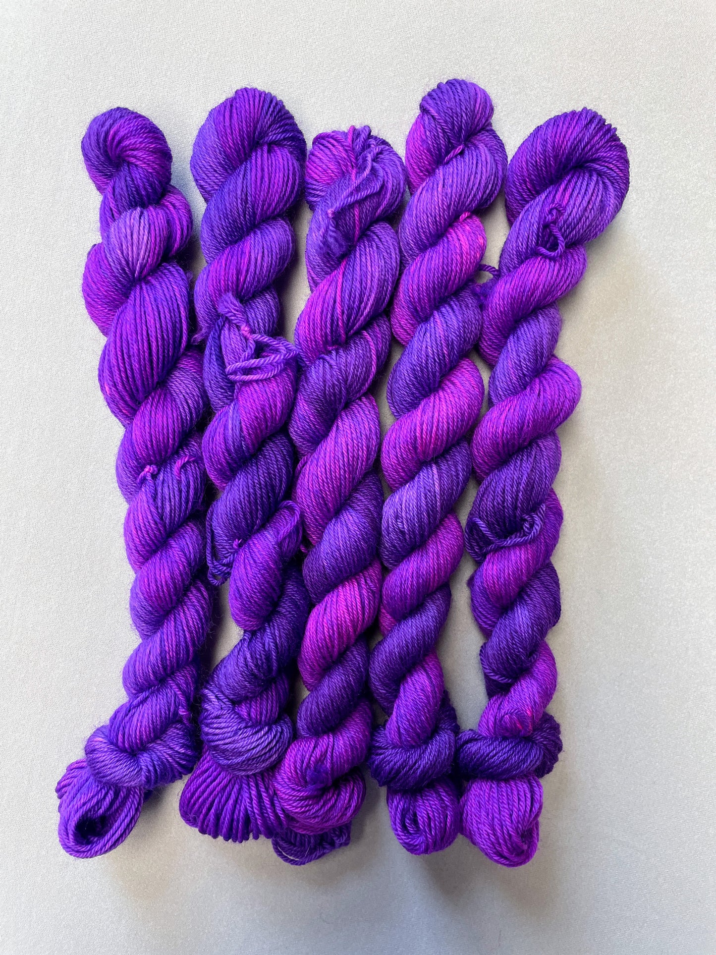 20g Sock Purple Thistle Mini Skein