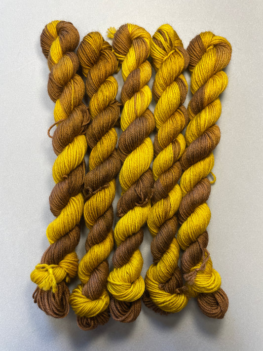 20g Sock Salted Caramel Mini Skein