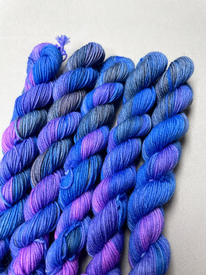 20g Sock Silver Skies 2.0 Mini Skein