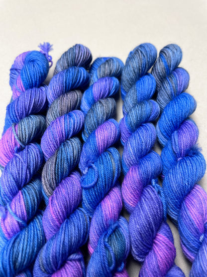 20g Sock Silver Skies 2.0 Mini Skein