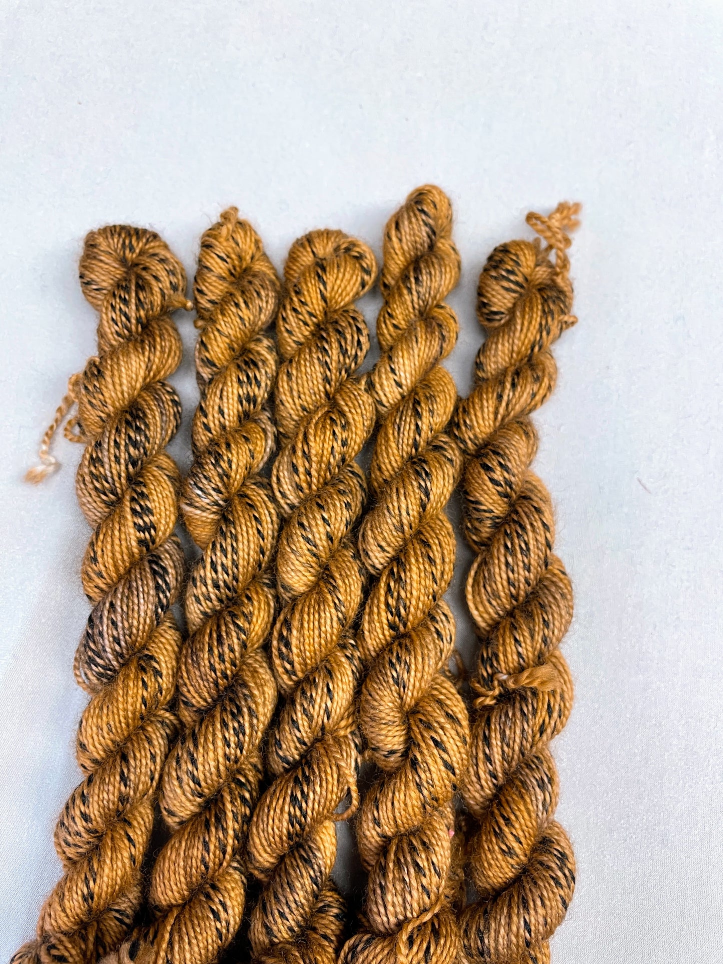 20g Sock Zebra Caramel Mini Skein