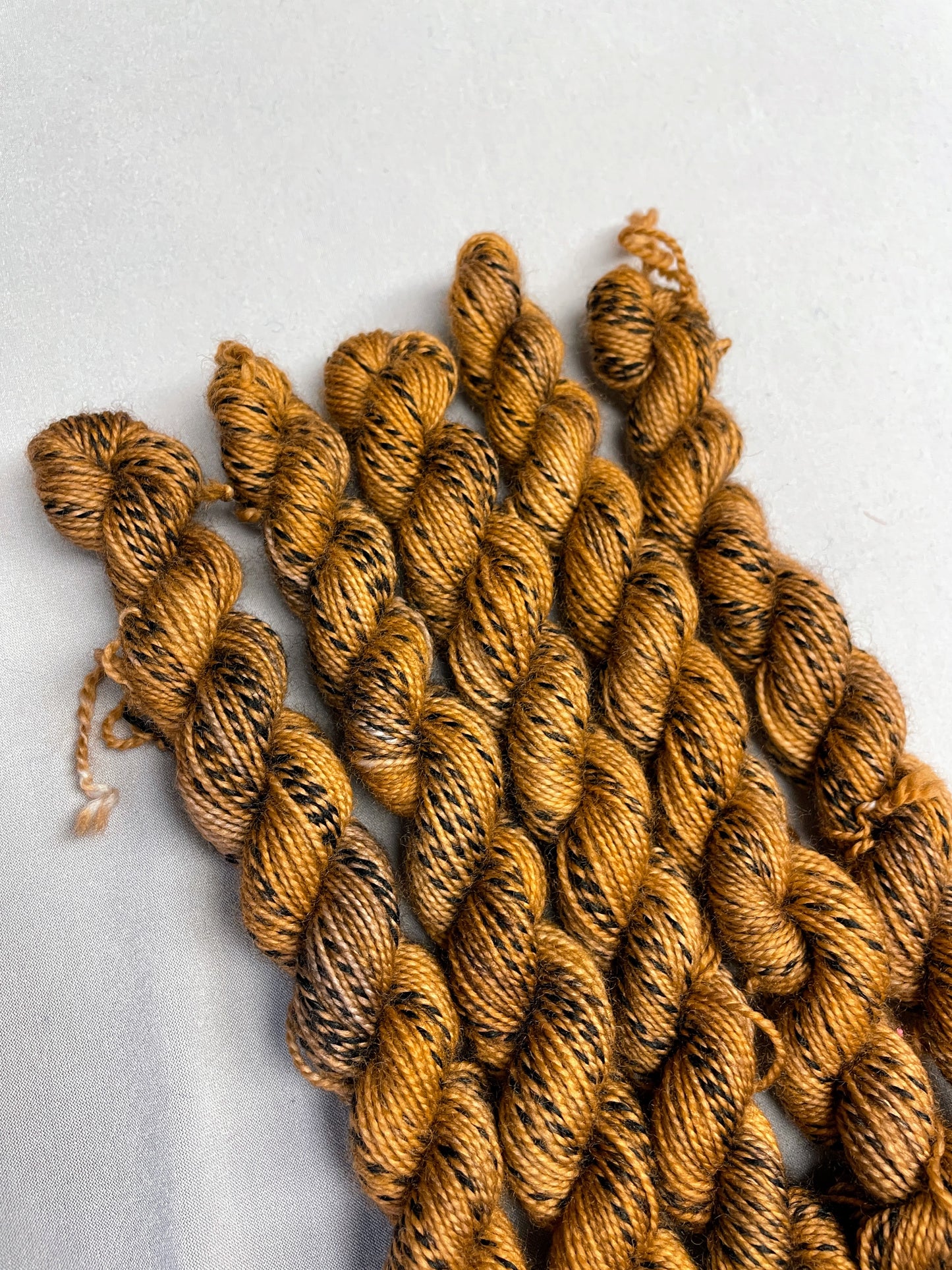 20g Sock Zebra Caramel Mini Skein
