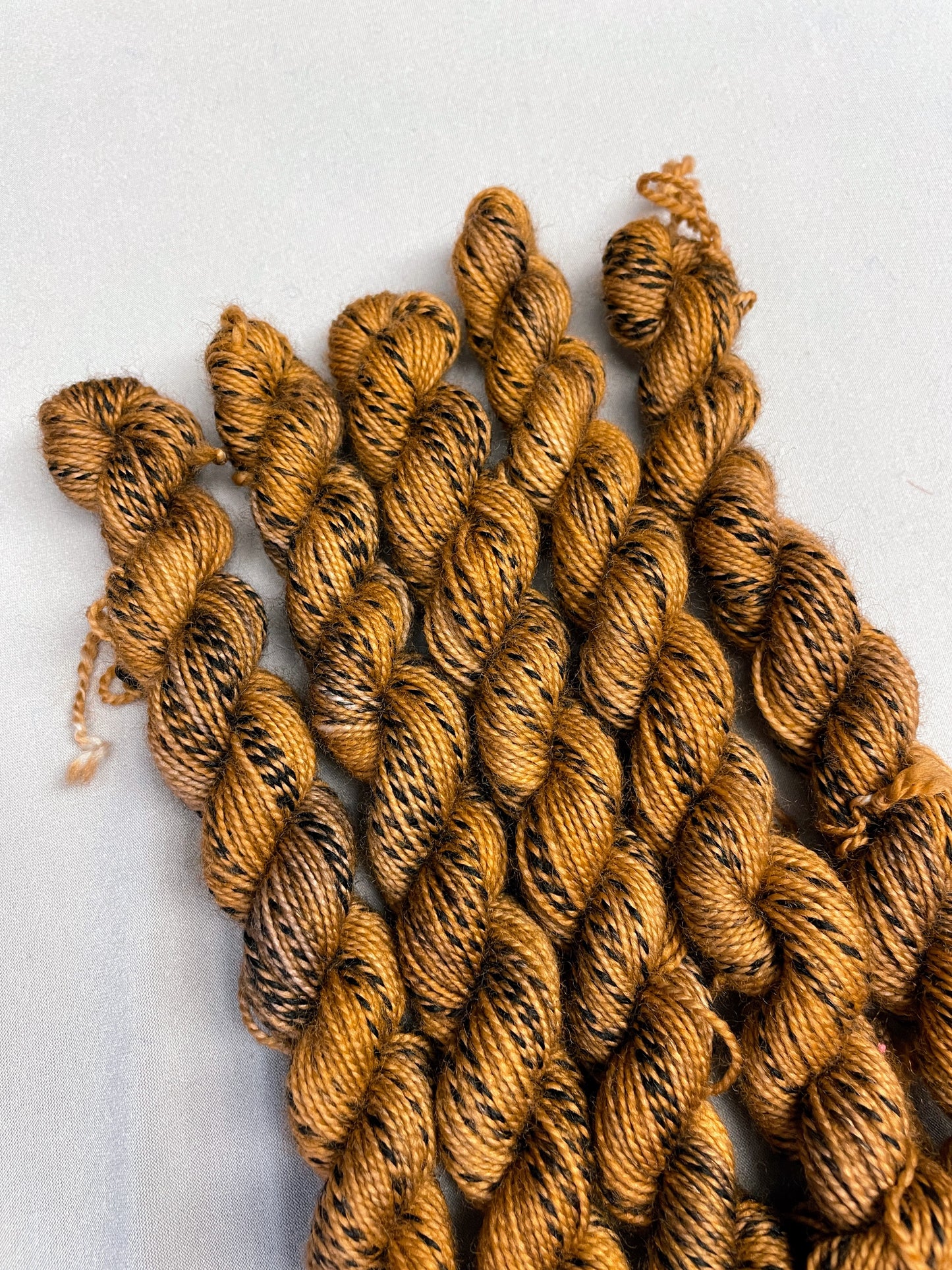 20g Sock Zebra Caramel Mini Skein