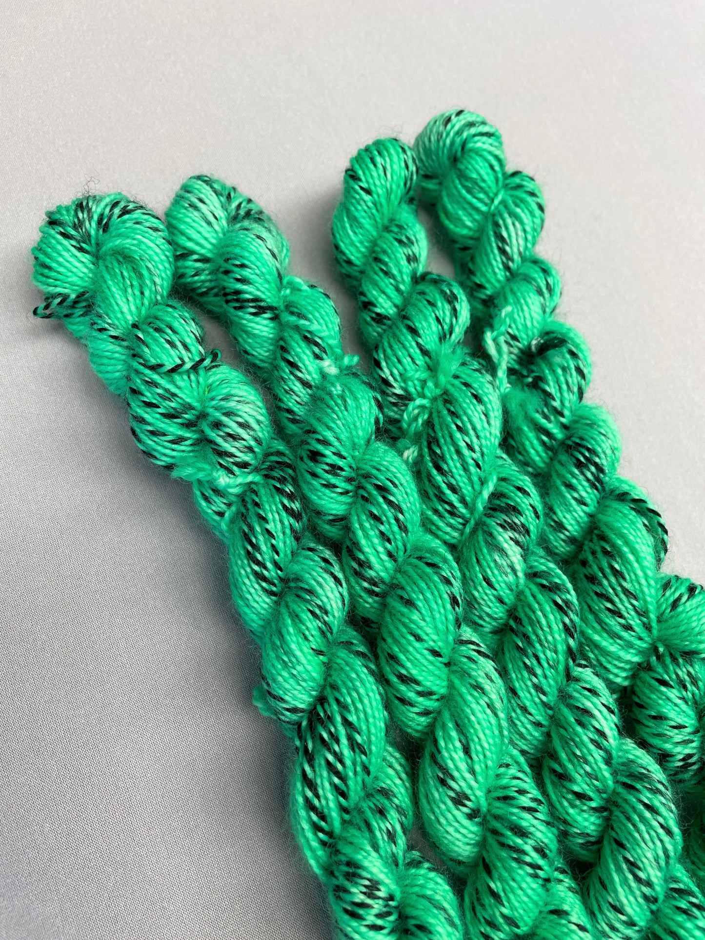 20g Sock Zebra Peppermint Mini Skein