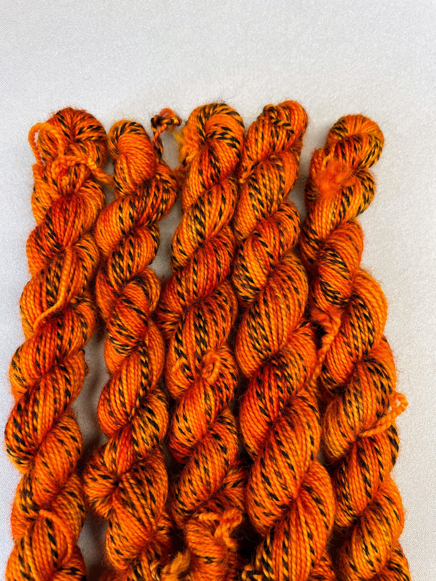 20g Sock Zebra Saffron Mini Skein