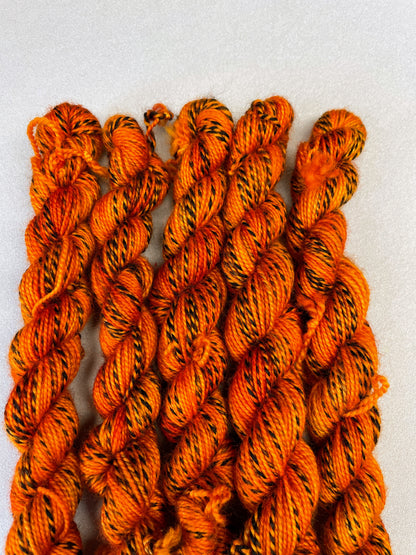 20g Sock Zebra Saffron Mini Skein