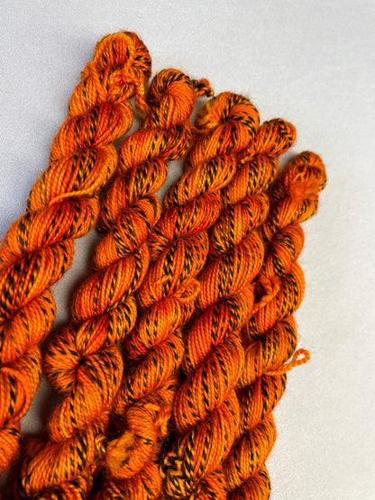 20g Sock Zebra Saffron Mini Skein