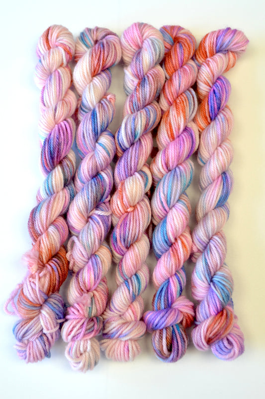 20g DK Pink Petals Mini Skein
