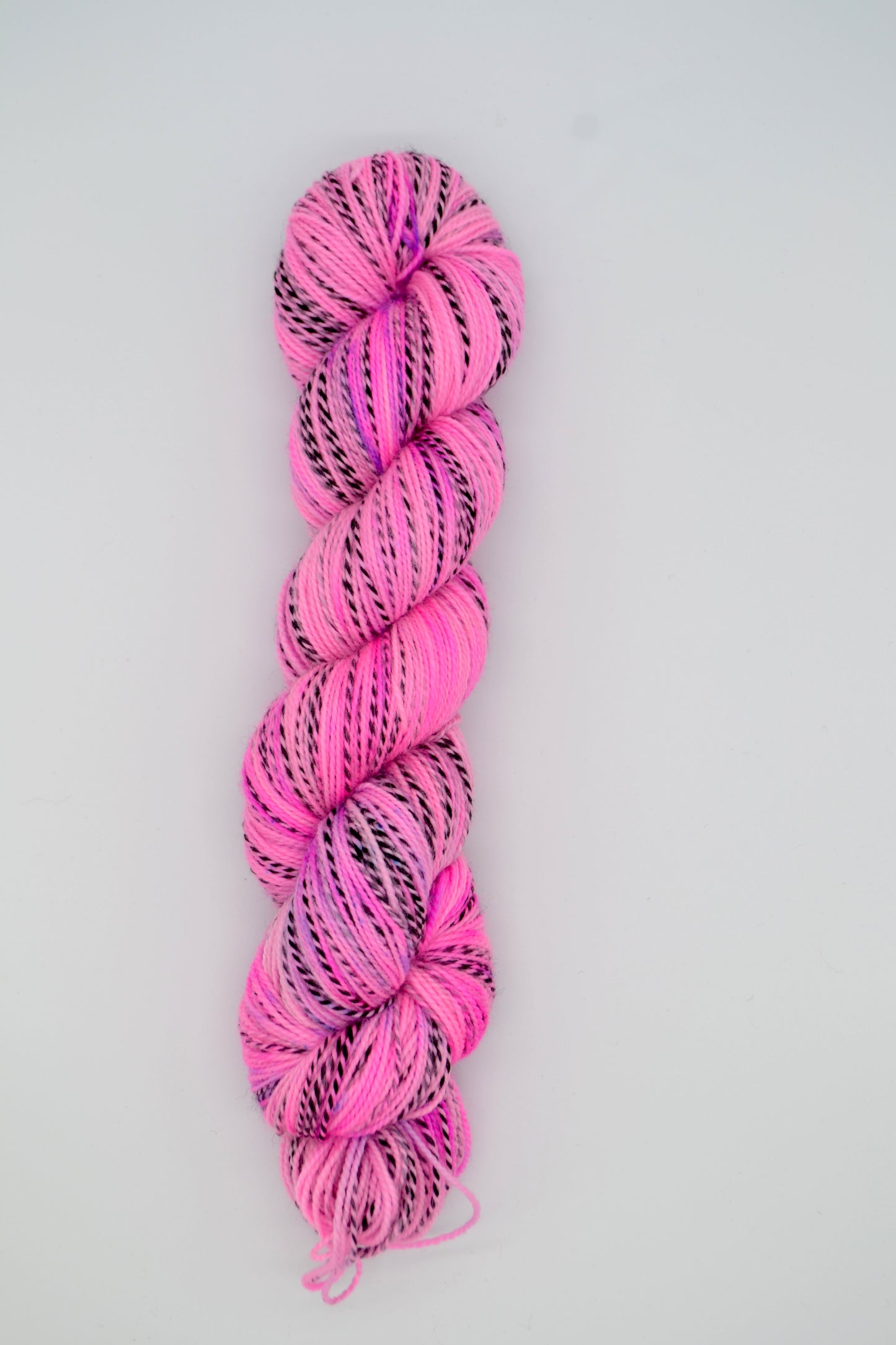 100g Sock Zebra Flamingo Hand-dyed Yarn