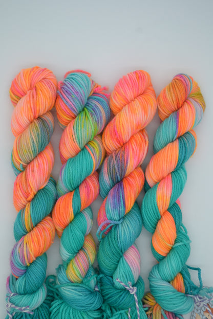 50g DK Paradise Lei Hand-dyed Yarn