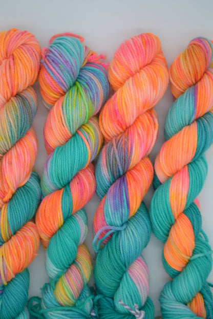 50g DK Paradise Lei Hand-dyed Yarn