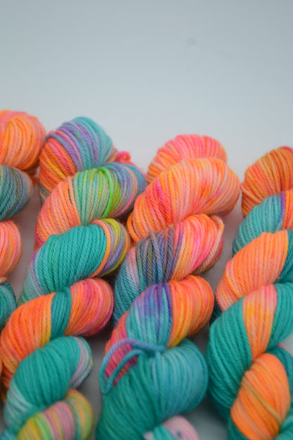 50g DK Paradise Lei Hand-dyed Yarn